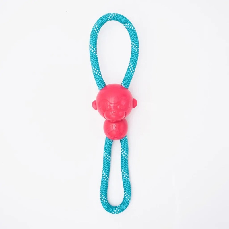ZippyPaws ZippyTuff Monkey Ropetugs - blue
