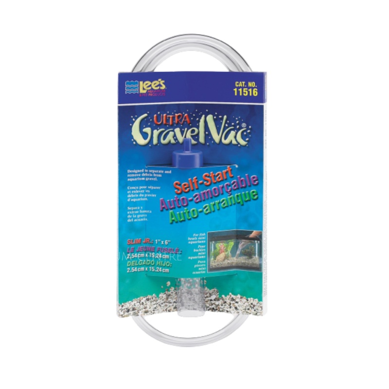 Lee's GravelVac Cleaner Slim Junior 6" Self Start