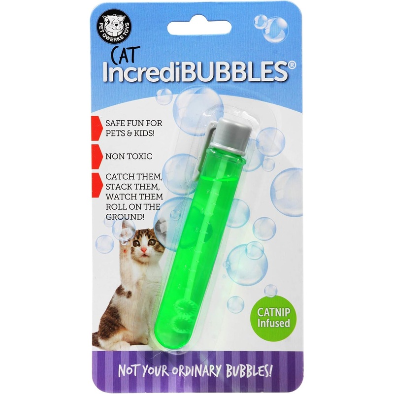 PetQwerks IncrediBUBBLES Catnip Flavour