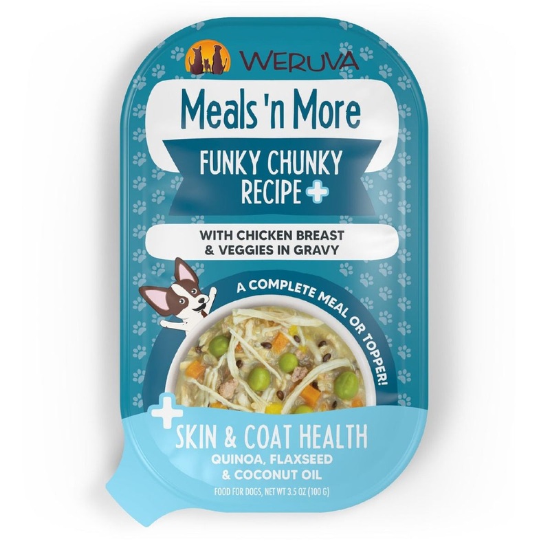 Weruva Meals 'n More Funky Chunky Recipe Plus Wet Dog Food 3.5oz