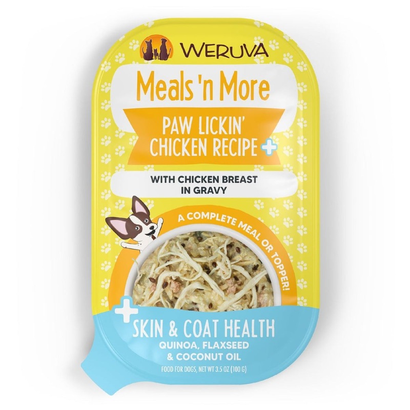 Weruva Meals 'n More Paw Lickin' Chicken Recipe Plus Dog Food 3.5oz