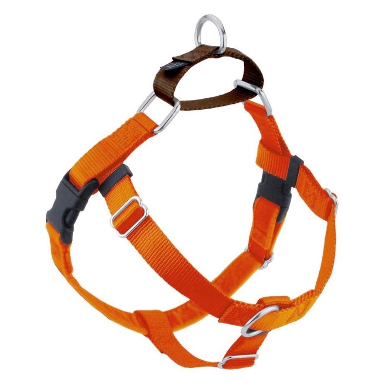 2 Hounds Design Freedom No-Pull Dog Harness - Large 1" x 28-32" - Rust