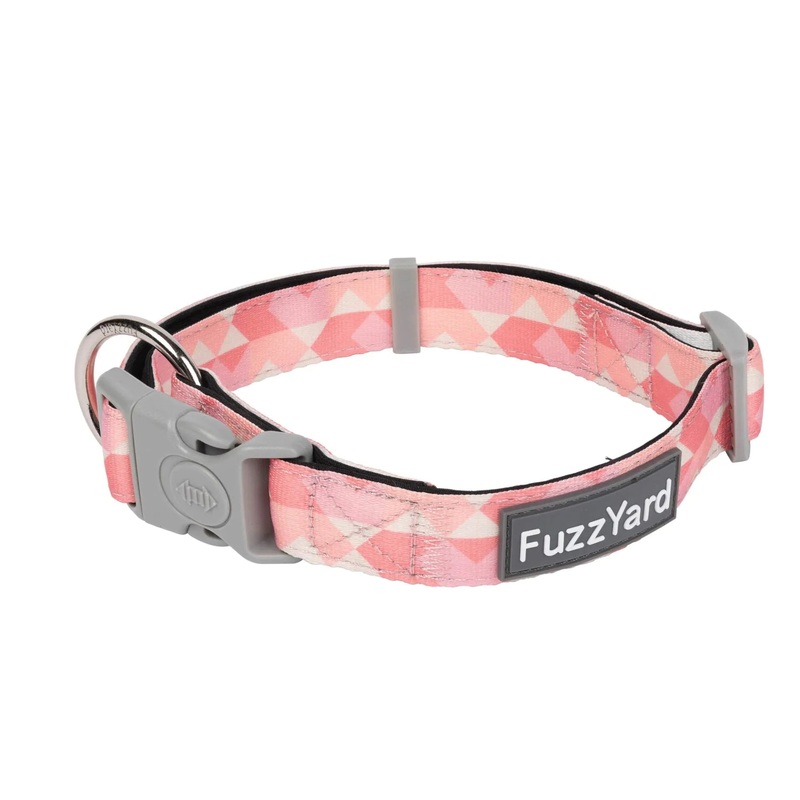 FuzzYard Dog Collar - Pink Lemonade