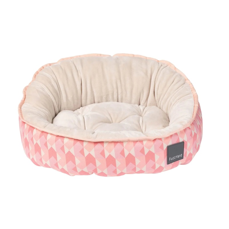 FuzzYard Reversible Bed - Pink Lemonade