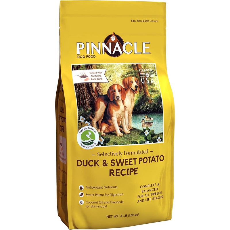Pinnacle Duck & Sweet Potato Dry Dog Food 4lb