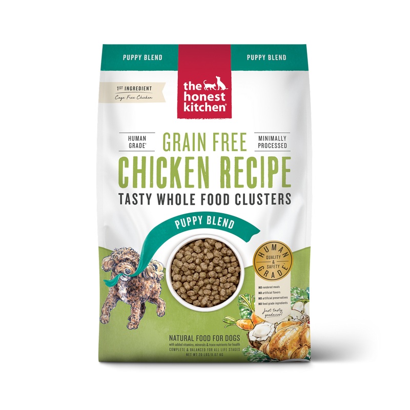 The Honest Kitchen Grain Free Chicken Whole Food Clusters - Puppy - Dry Dog Food - 20lb Bag