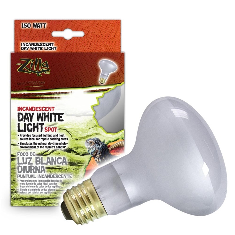 ZILLA Incandescent Day White Light Spot Bulb 150W