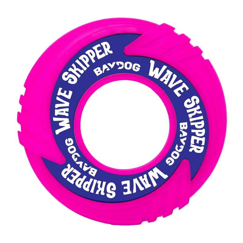 Bay Dog WaveSkipper Dog Toy Sunset Pink