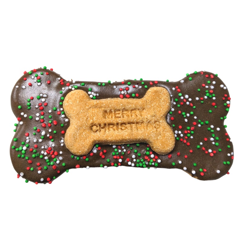 Huds and Toke Large Merry Christmas Bone Gift Box