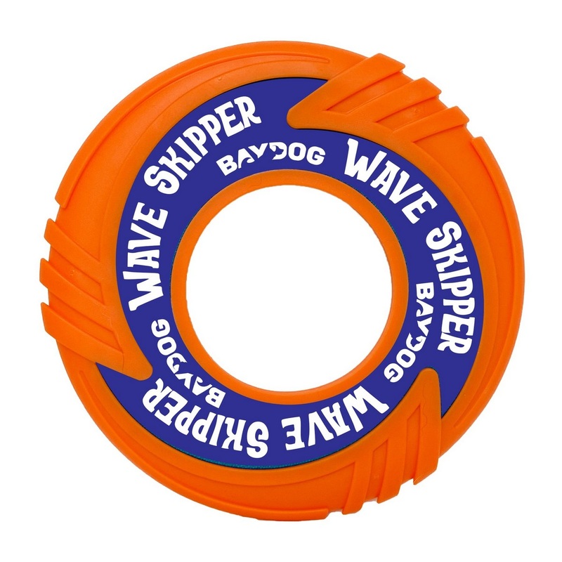 Bay Dog WaveSkipper Dog Toy Orange