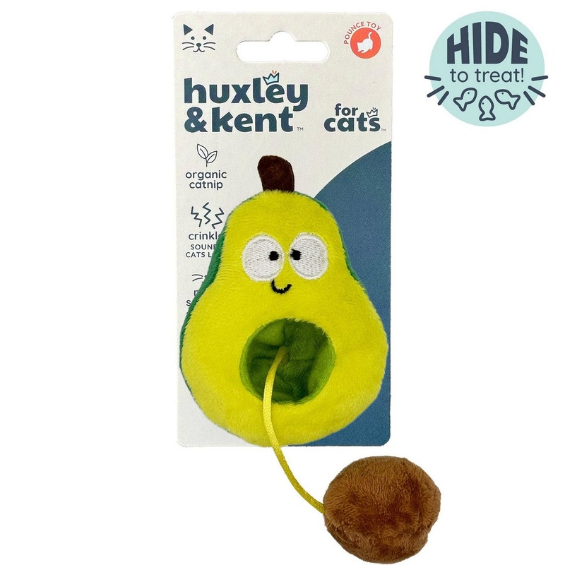 Huxley & Kent Avocado Popper Cat Toy