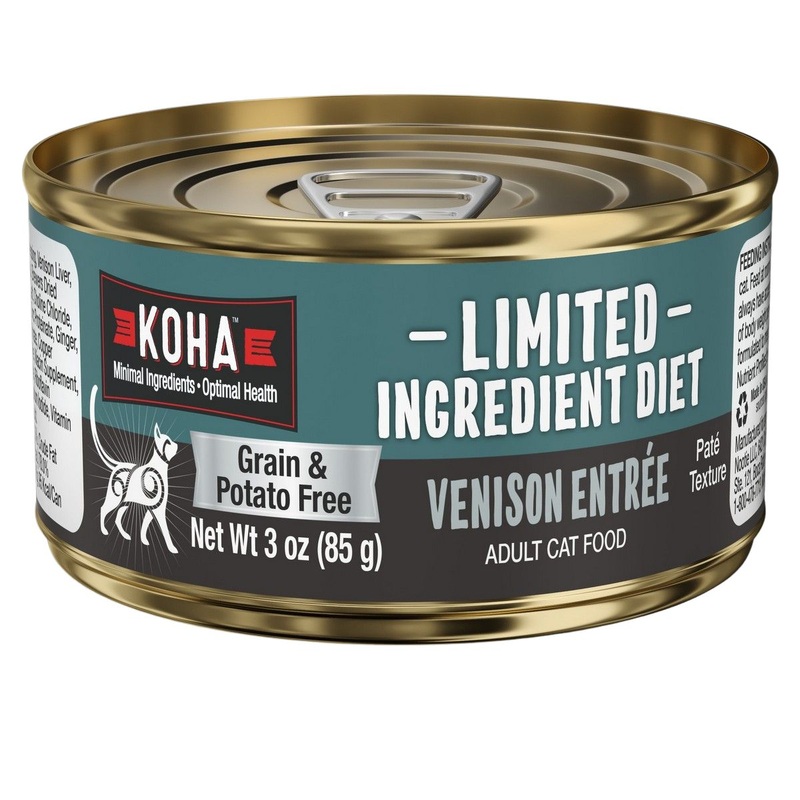 Koha Limited Ingredient Diet Wet Cat Food - Venison - 3oz Can