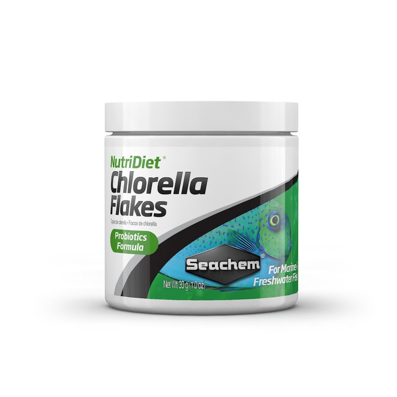 Seachem NutriDiet Chlorella Flakes w/Probiotics