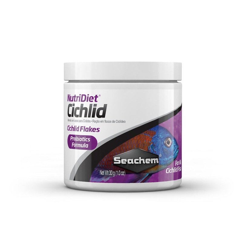 Seachem NutriDiet Cichlid Flakes w/Probiotics