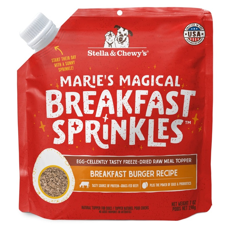 Stella & Chewy's Maries Magical Breakfast Sprinkles Burger Dog Food Topper 7oz