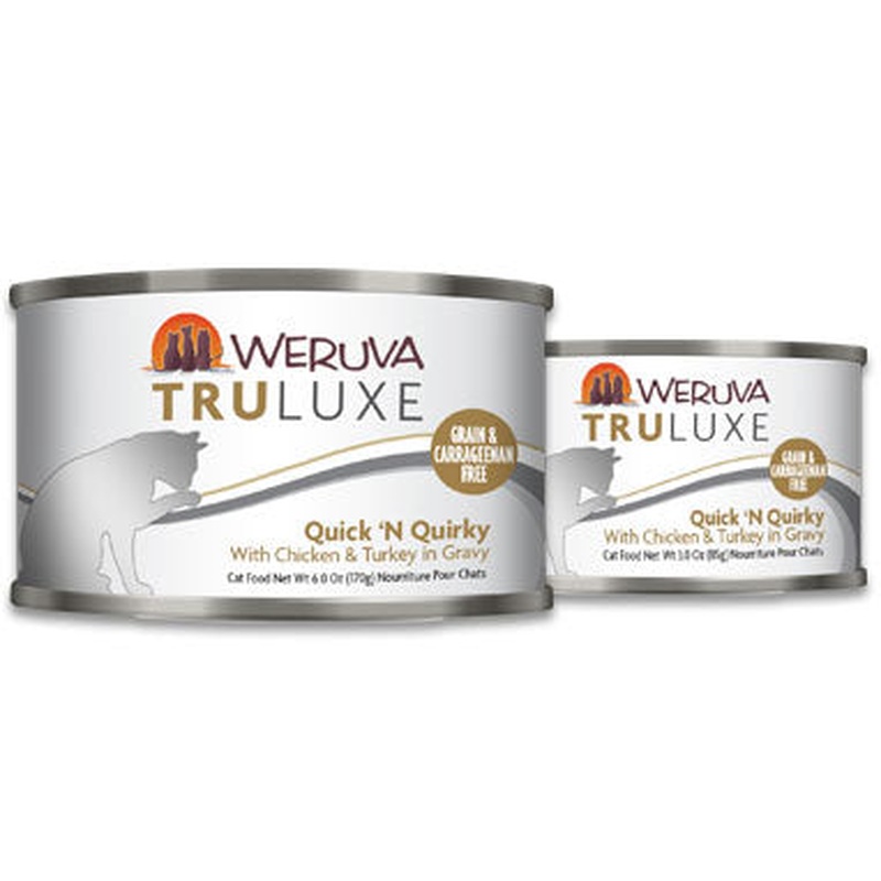 Weruva Chicken & Turkey in Gravy Quick 'N Quirky Wet Cat Food 6oz