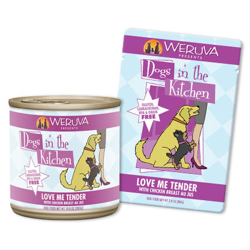 Weruva Love Me Tender with Chicken Breast Au Jus 10oz
