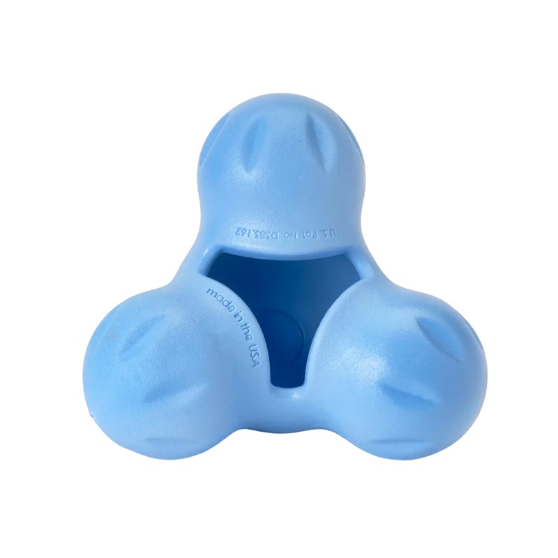 WEST PAW Tux Toy for Dogs, Periwinkle, S, 4"