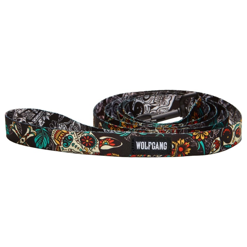 WOLFGANG Los Muertos Leash for Dogs, 1x4'