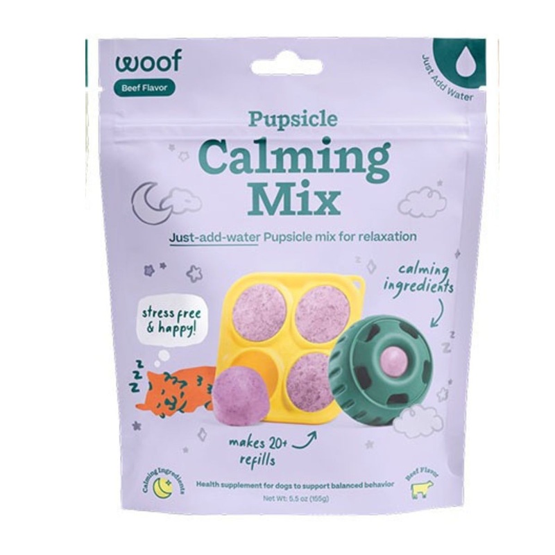 Woof Calming Pupsicle Mix 5.5oz  - Lickable Dog Treats
