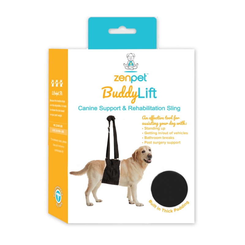 ZenPet Buddy Lift, Canine Support & Rehabilitation Sling, M/L, 20-60 Lbs