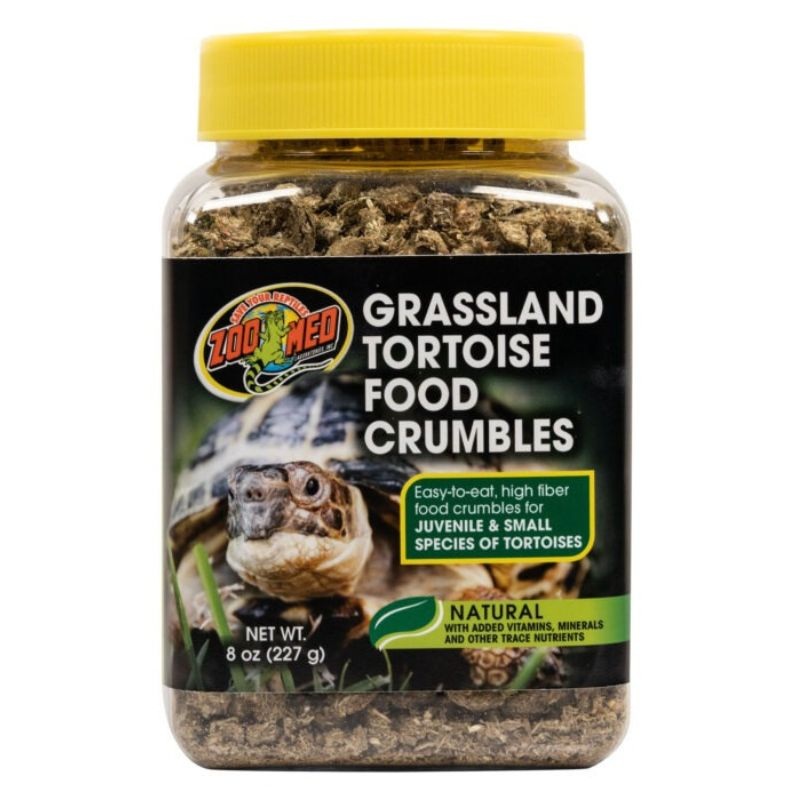 Zoo Med Grassland Tortoise Food Crumbles 8oz
