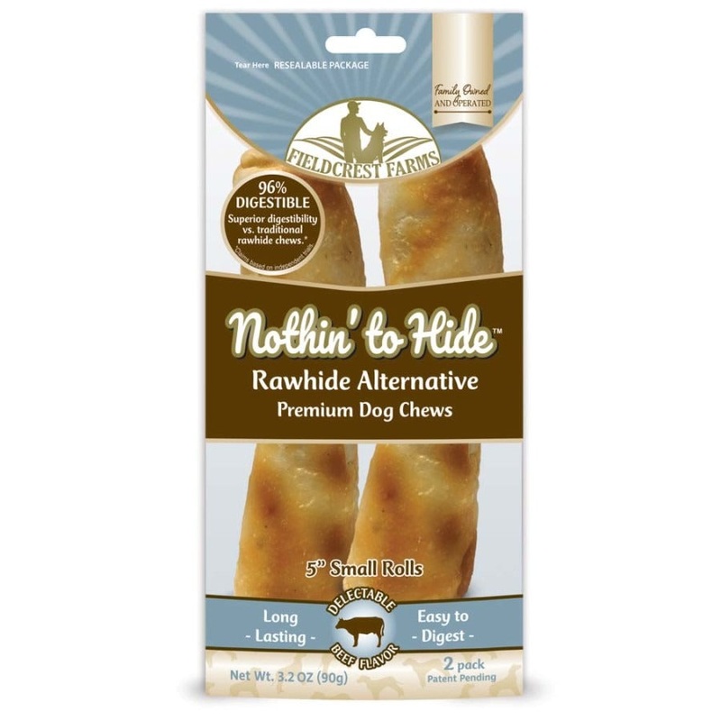 Fieldcrest Farms Nothin' To Hide Roll Dog Treat Beef Small 2 Pk