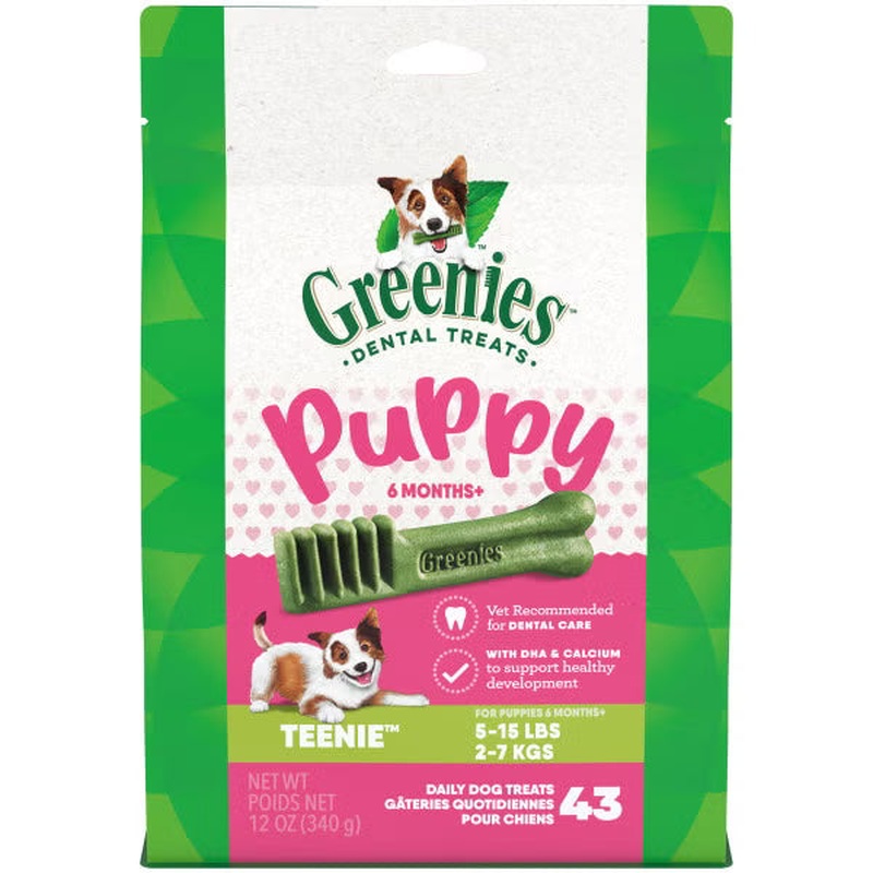 Greenies Puppy Dental Dog Treats Original 340g