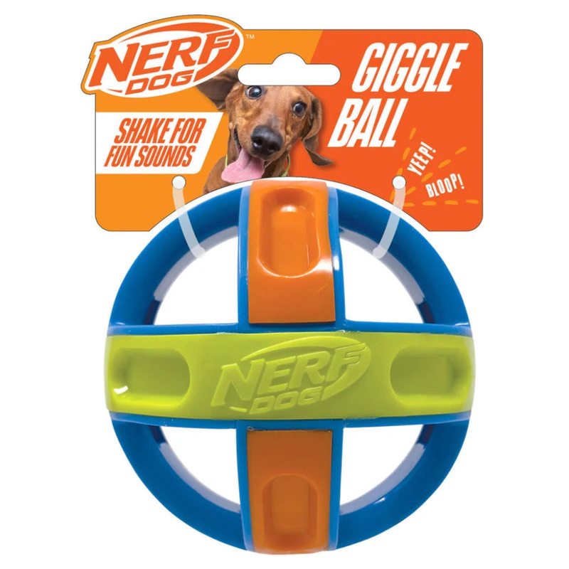 Nerf Large Giggle Ball Blue/Green/Orange
