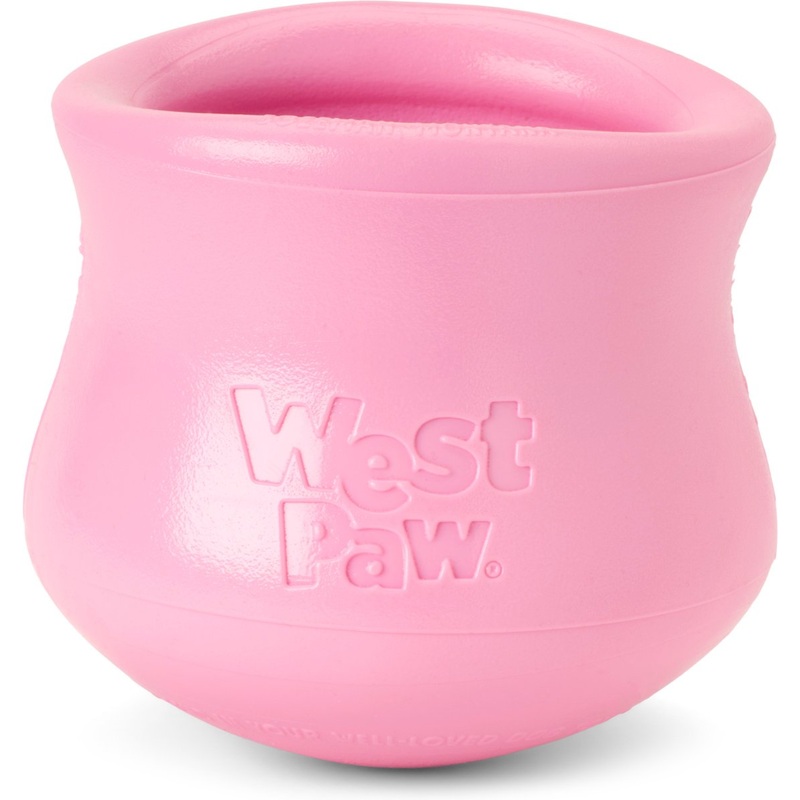 WEST PAW Toppl Toy for Dogs, Bubblegum, L, 3.5" x 4" x 3.5"