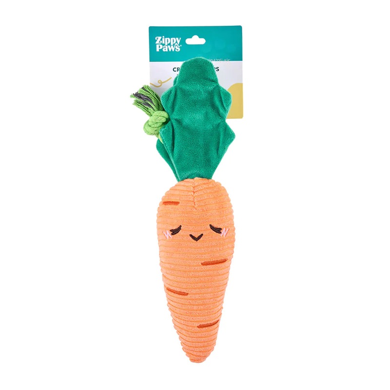 Zippy Paw Crinkle Crops Carrot