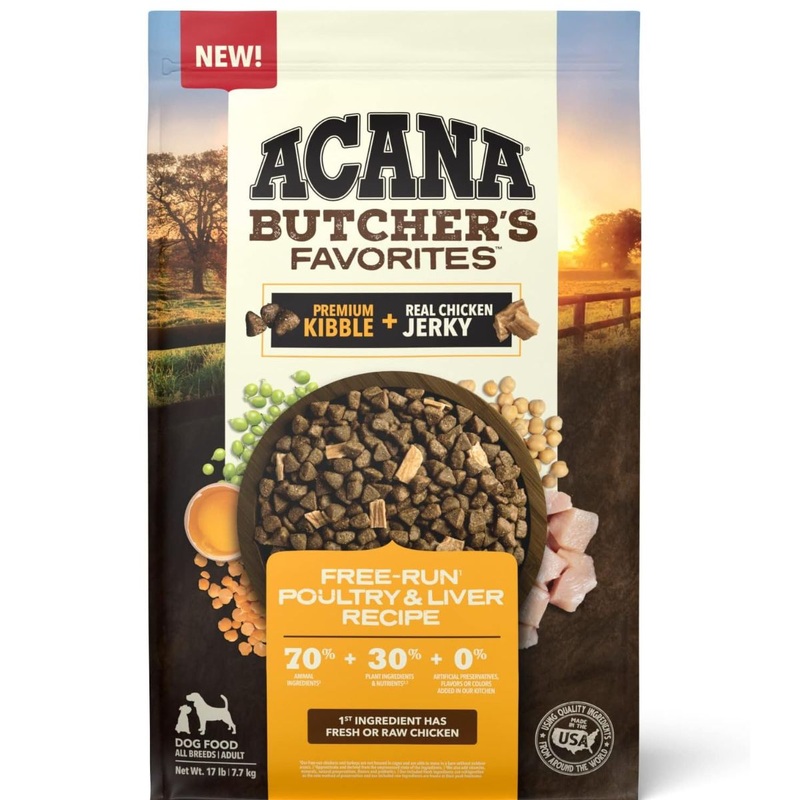 Acana Butcher's Favorites Dry Dog Food - Free-Run Poultry & Liver - 17lb Bag