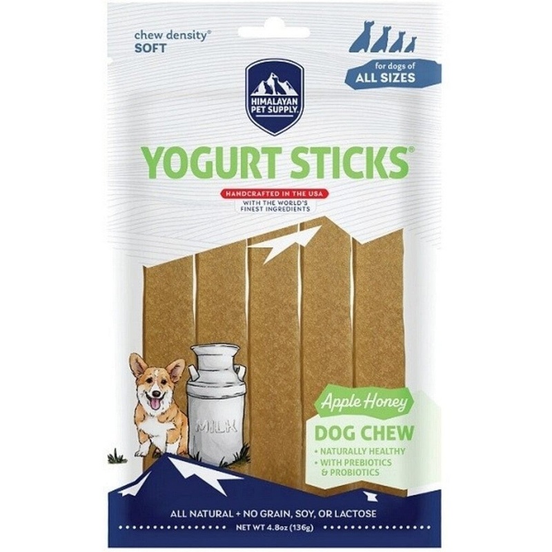 Himalayan Pet Dog Chew Yogurt Apple Honey Dog Treats 4.8oz