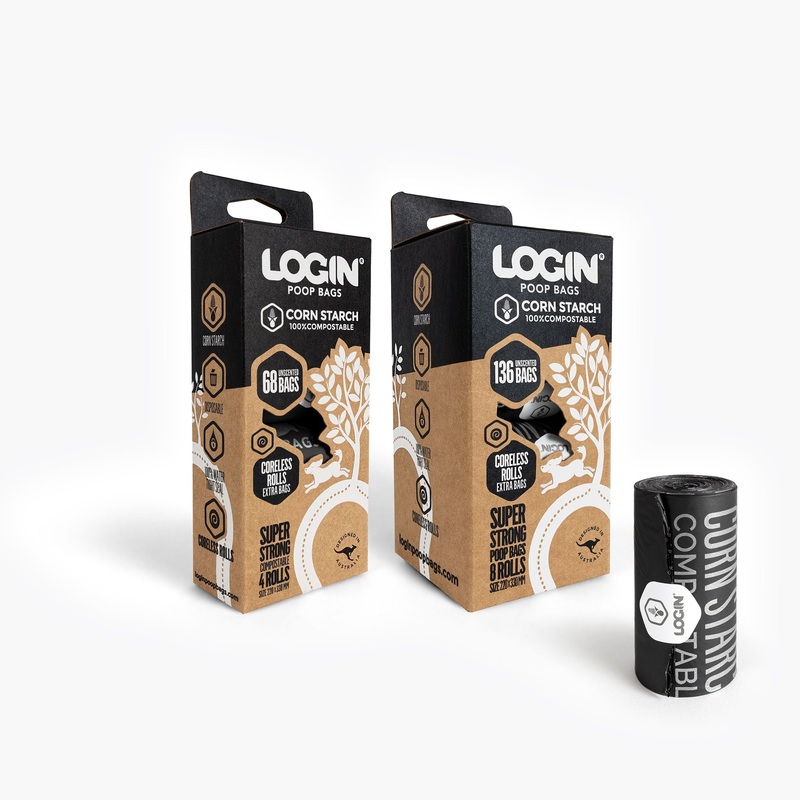 LOGIN Compostable Bag Rolls