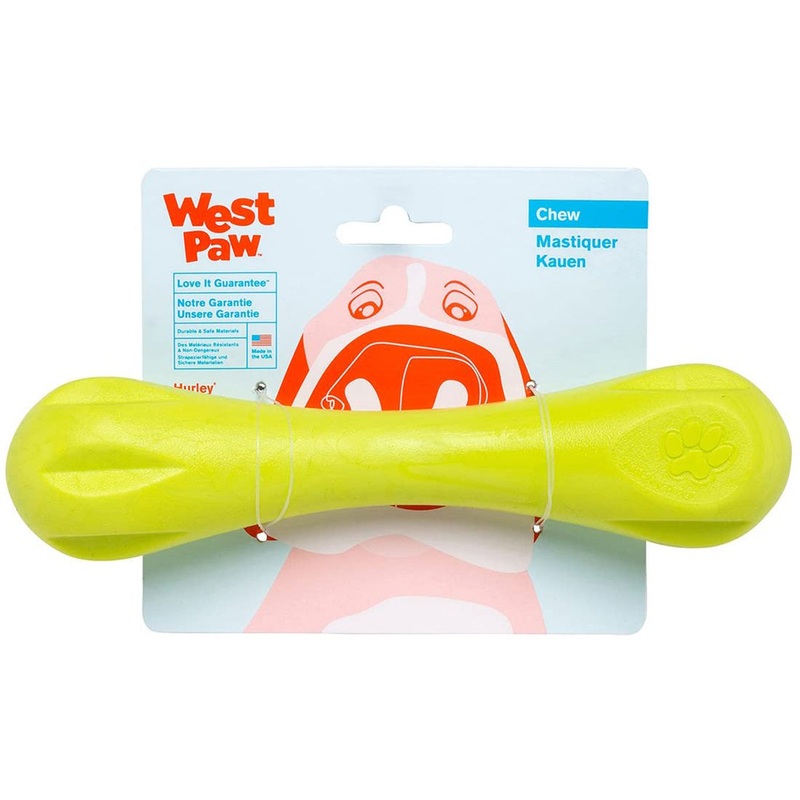 West Paw Zogoflex Hurley Extra Small Green Dog Toy