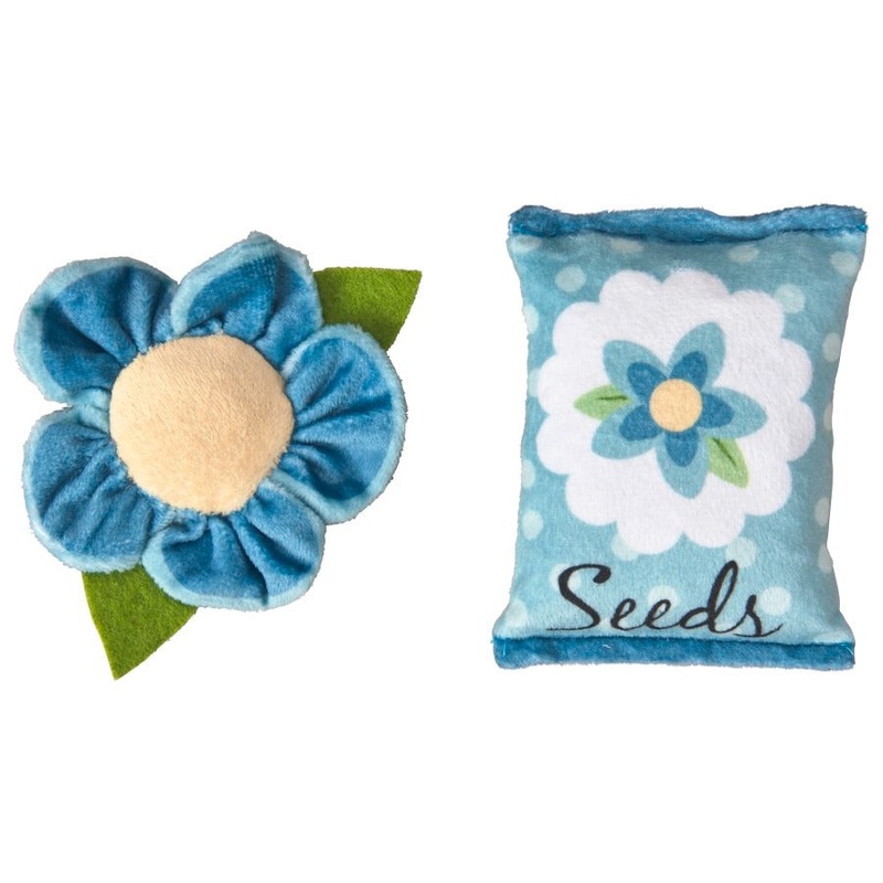 Spot Flower Garden Cat Toy 2-Pack Assorted