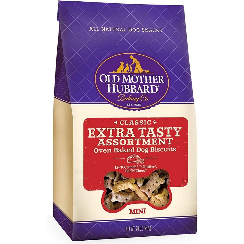 Old Mother Hubbard Crunchy Classic Extra Tasty Mini Dog Treats 20oz