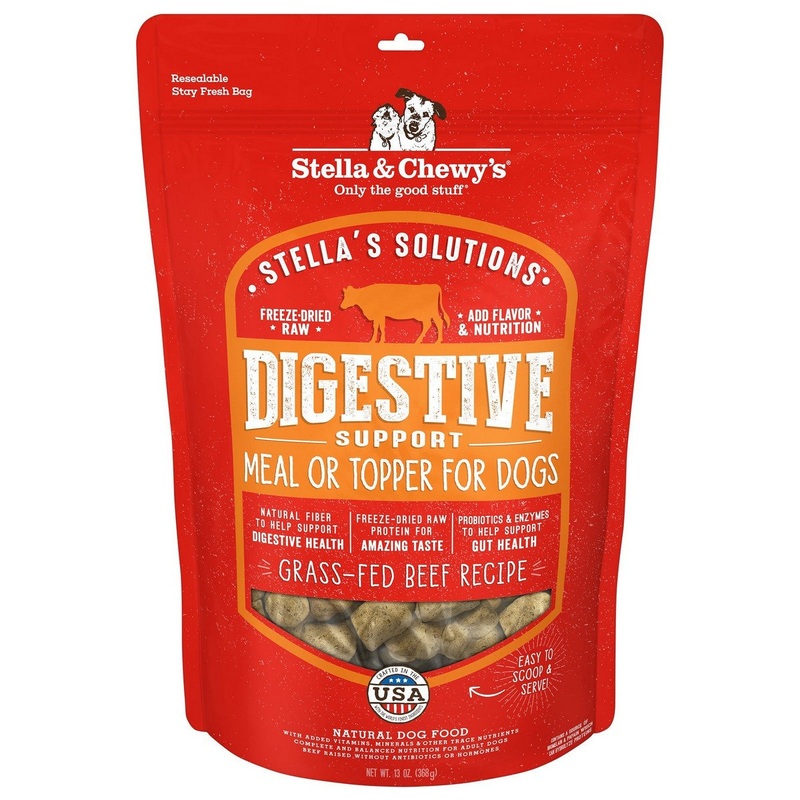 Stella & Chewy's Stellas Solutions Digestive Support Beef Dry Dog Food 13oz