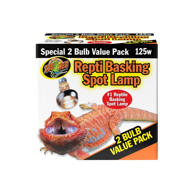 Zoo Med Bulb Basking Spot 125 Watt 2 Pack
