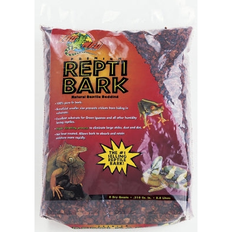Zoo Med Laboratories Premium Reptibark??? Natural Reptile Bedding 8 Quartz