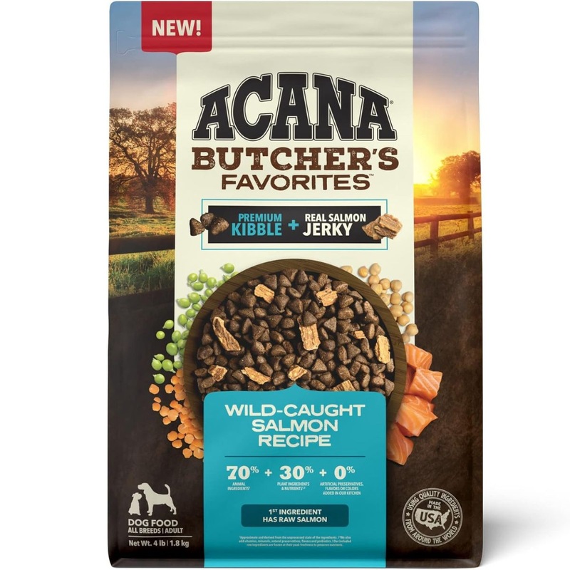 Acana Butcher's Favorites Dry Dog Food - Wild-Caught Salmon - 4lb Bag