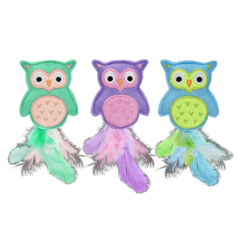 Multipet Felt Owl for Cats
