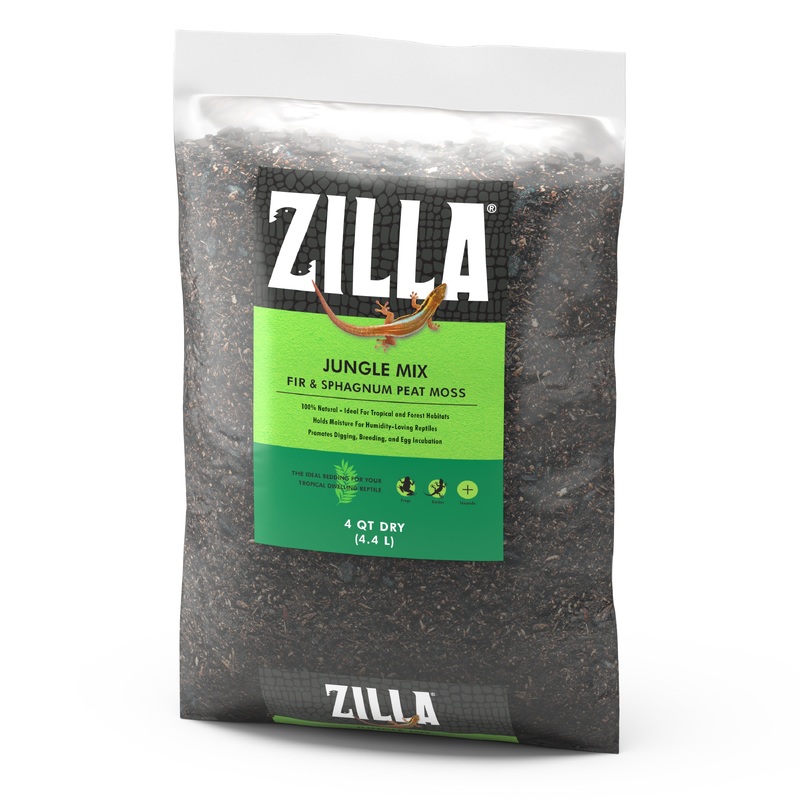Zilla Jungle Mix Bedding 4qt