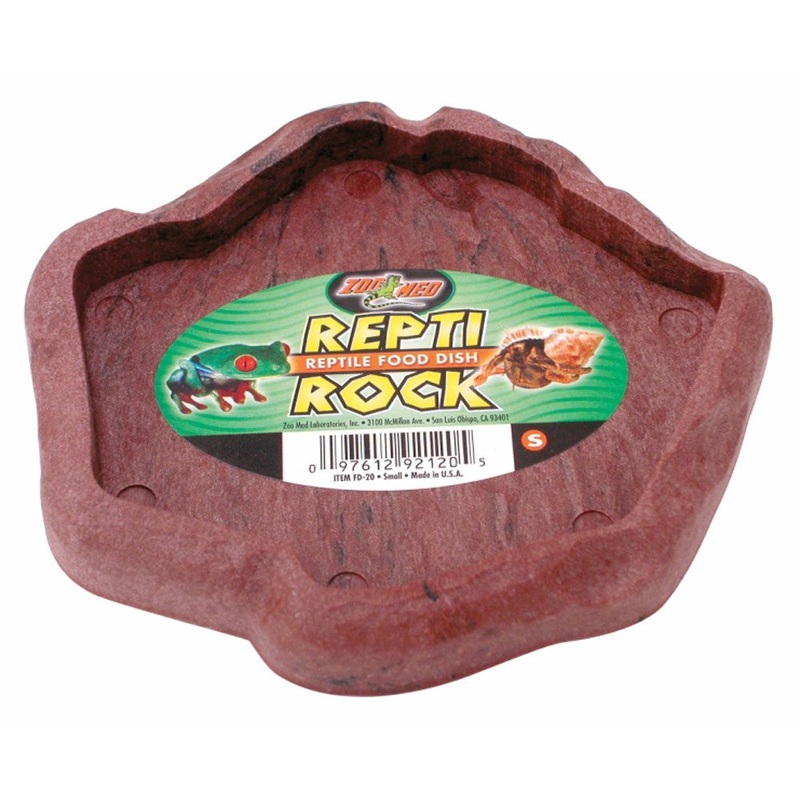 ZOO MED Repti Rock Food Dish Small