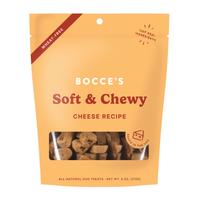 Bocce's Cheese Soft & Chewy Dog Treats 6oz