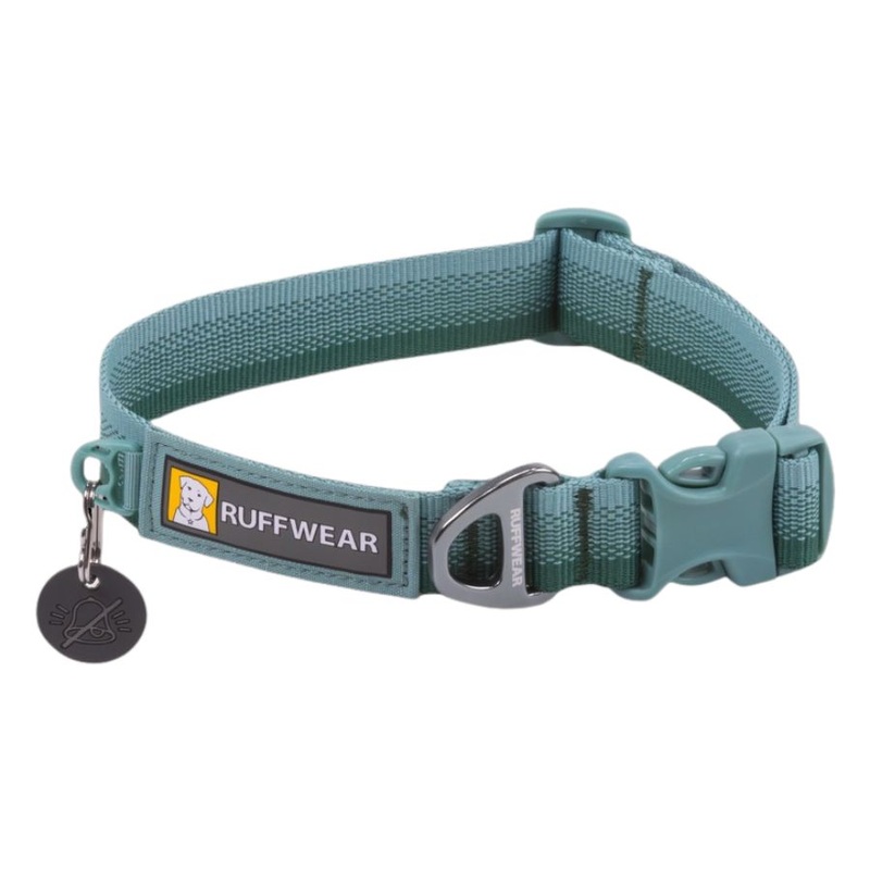 RuffWear Front Range Dog Collar Large 14"-20" River Rock Green