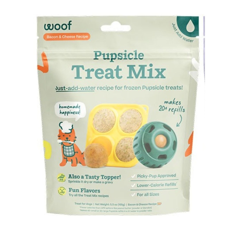 Woof Bacon & Cheese Pupsicle Mix 5.5oz