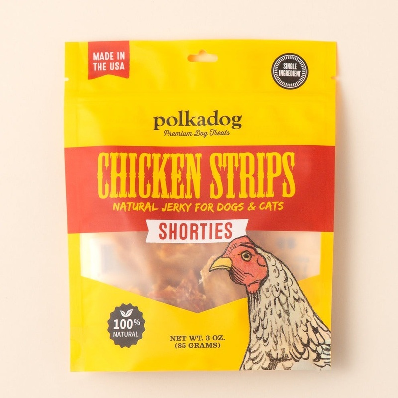 PolkaDog Chicken Strip Shorties 3 oz