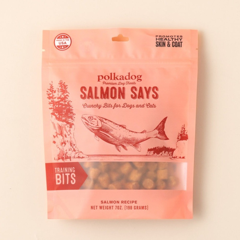 Polkadog Salmon Says (Bits) 7 oz