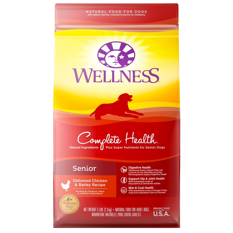 Wellness Senior Dry Dog Food 5lb